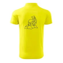 Geometrie lední medvěd na ledu