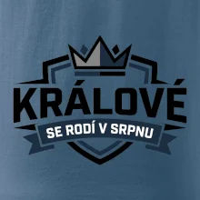 Erb a koruna - králové se rodí v srpnu
