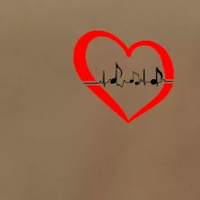 Moje srdce bije pro hudbu - srdce malé