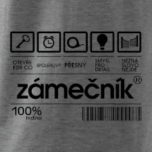 Čárový kód - zámečník