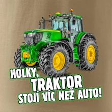 Holky, traktor stojí víc než auto