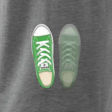 Párové boty - zelené