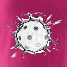 Florbal míč v triku