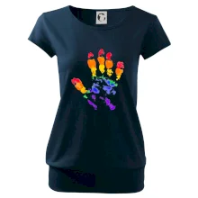 LGBT hand print