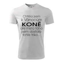 Chtěla jsem k Vánocům koně