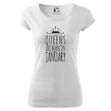 Queens are born in January