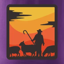 Pastevec ovcí - čtverec