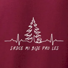 Srdce mi bije pro les