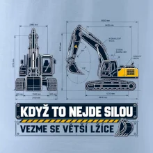 Když to nejde silou vezme se větší lžíce