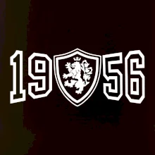 Narozeninový motiv - znak - 1956