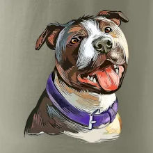 Americký stafordširský teriér  kreslený