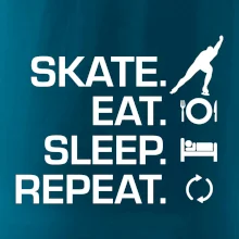 Eat sleep skate - lední bruslení