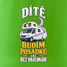 Dítě budím posádku bez objednání rodinná alkovna