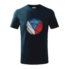 Hrdinové zdravotnictví - Česká vlajka (Pecka design)