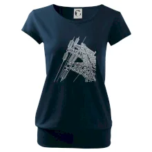 Nákres stožáru vysokého napětí