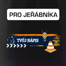 Stavba - vlastní nápis - jeřábník Stavba - vlastní nápis - jeřábník