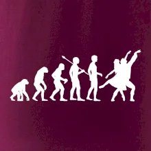 Evoluce tanec - tančící dvojice