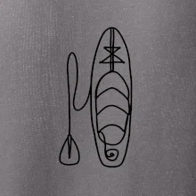 Paddleboard jedním tahem