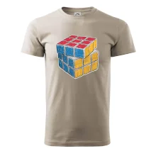 Rubikova kostka kreslená