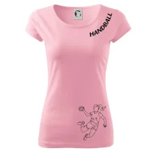 Handball nápis šikmo 1