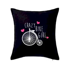 Crazy bike girl