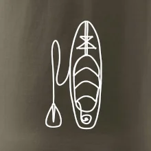 Paddleboard jedním tahem