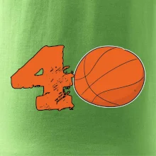 Basketball kulaté narozeniny 40