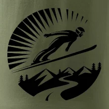 Skokan černý v kruhu