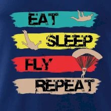 Eat Sleep Fly Repeat Paragliding