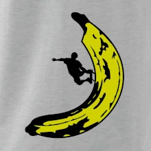Skateboardista na banánu