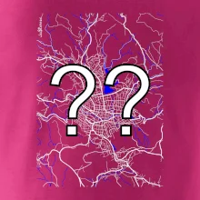 Vaše město - Mapa s vodními toky