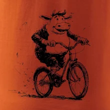 Tlustá kráva na kole