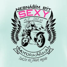 Nesnáším být sexy - motorkářka (motorka)