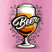 Beer sklenice s nožkou