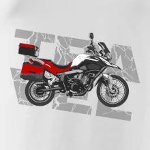 Cestovní enduro červená