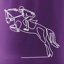 Jízda na koni jedním tahem