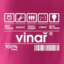 Čárový kód vinař Čárový kód vinař