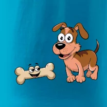 Parové triko - Pes a kost