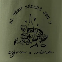 30 na věku záleží jen u sýru a vína