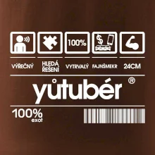 Čárový kód - youtuber