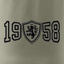 Narozeninový motiv - znak - 1958