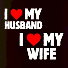 I love my wife