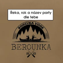 Na vodu - Kanoe les (vlastní nápis) Na vodu - Kanoe les (vlastní nápis)