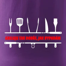 Griluju tak dobře, jak vypadám