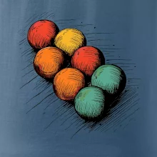 Petanque koule kresba