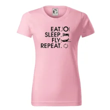 Eat sleep fly repeat