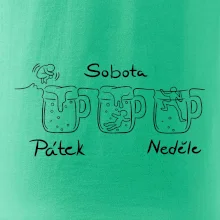 Pátek sobota neděle pivo Pátek sobota neděle pivo
