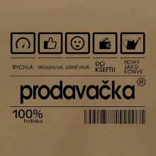 Čárový kód - Prodavačka
