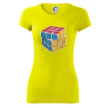 Rubikova kostka kreslená