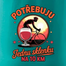 Potřebuju jednu sklenku na 10km